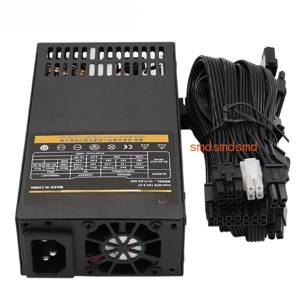 600W Modular Power Supply Smal - đánh giá và giá Flex Atx Power Supply 600W 1U
