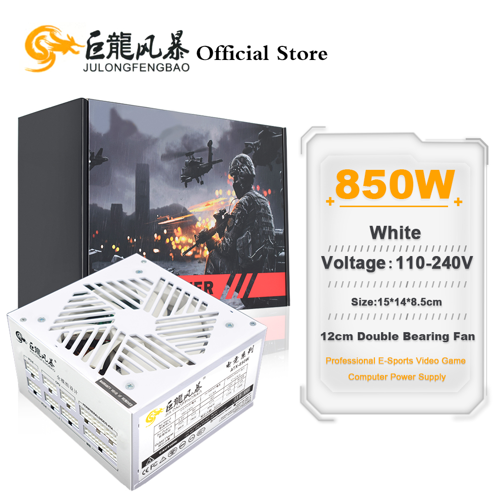 White Full Modular 850w ATX Sw - đánh giá và giá 1000W White Modular Power Supply